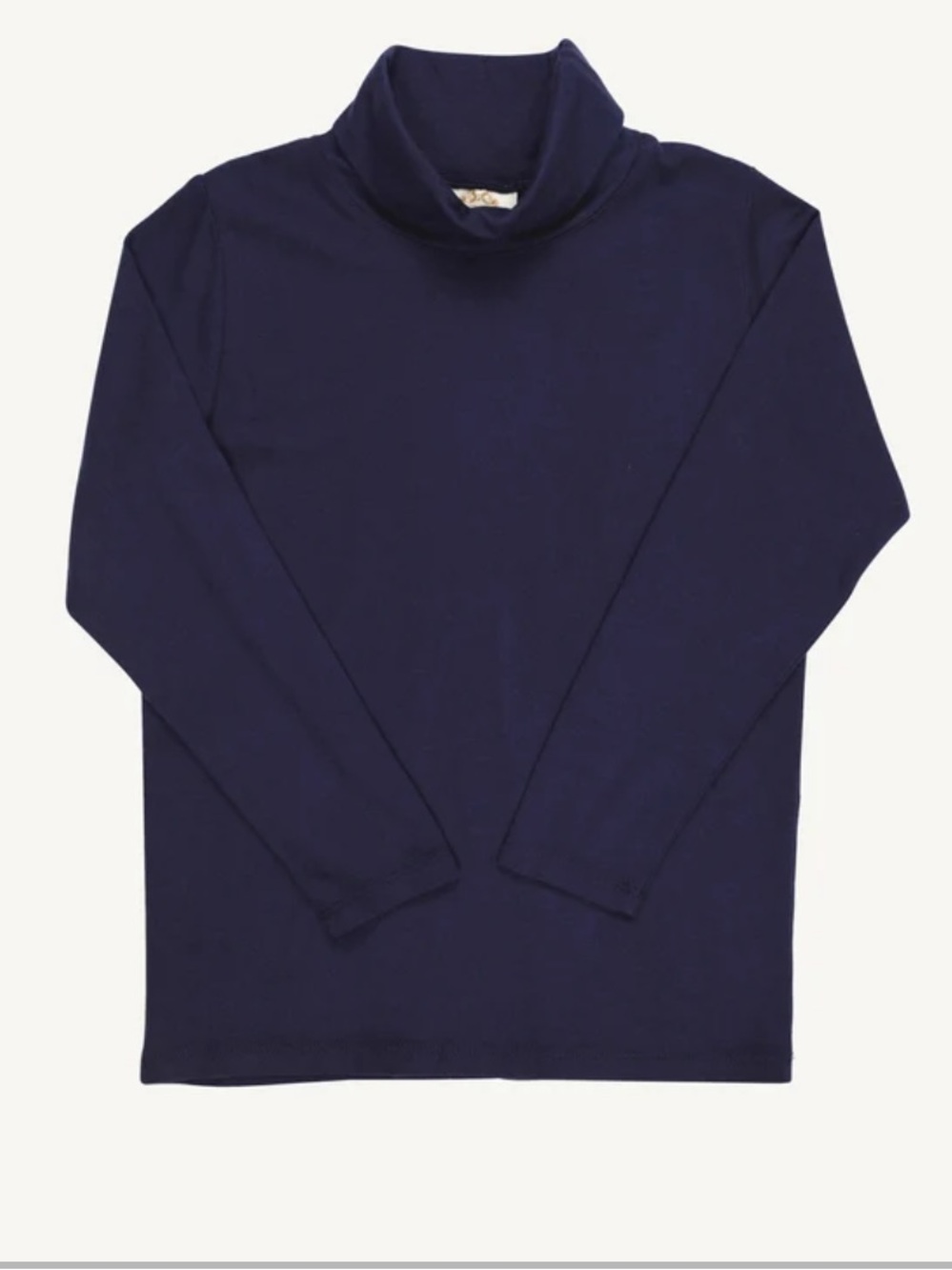The Beaufort Bonnet Company Navy Long Sleeve Turtleneck Tee